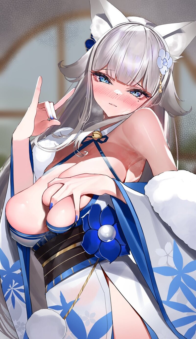 [590] Ảnh anime r18 nóng bỏng đến nghẹn thở với cặp vú căng đét không che